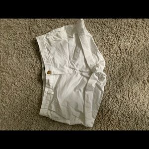 White Shorts Size 6